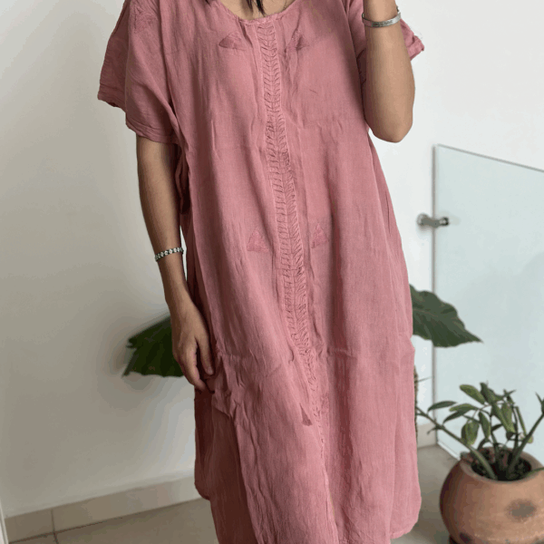 Vestido Colibrí Rosa